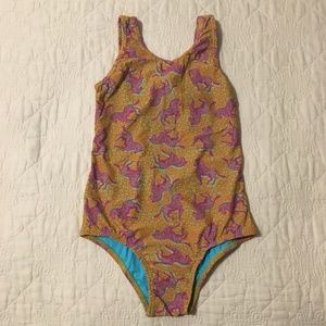 NWT glück Girls' One-piece Swimsuit